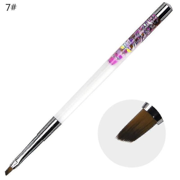 Blomstermaling Liner Uv Gel Fototerapi Pen Sequin Manicure Tegne Pensler Neglekunst Værktøj (8)