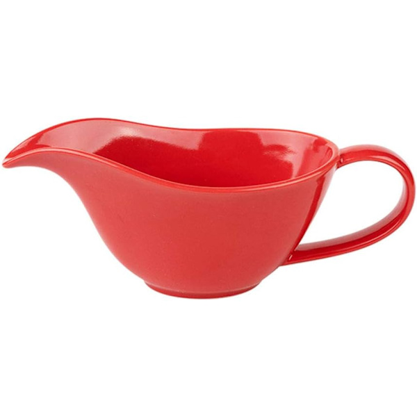 Klassisk porcelæn nem hælde sovs saucebåd flødekande. 7 Oz