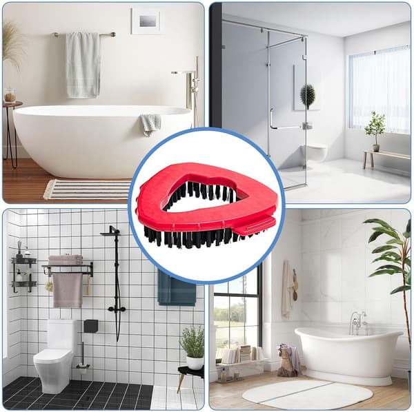 Generisk 1 stk. skrubbebørste, kompatibel med O-Cedar Spin Mop 1-tanksystem, Spin Mop hoved refill skrubbebørste