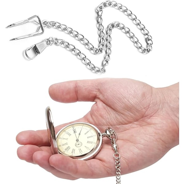 4 Lommeurkjede, Lommeur Vestkjede, Vintage Lommeur, Klassisk Antikk Lommeurkjede Gaver, Beltekjede, Lommebok Kjede