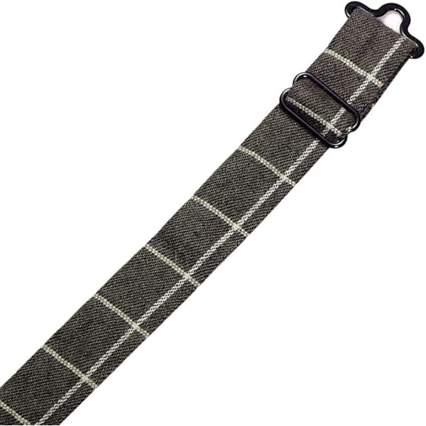 Herrar 12x6cm Rutiga Bomullsfluga Justerbar Färdig att Använda color 1
