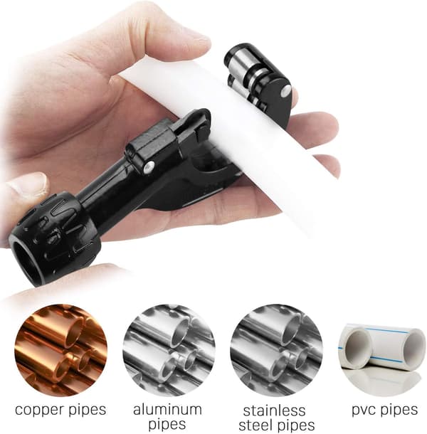 Rørkutter Justerbar 1/8\"-1-3/8\" (3-35mm) Rørkutter, Kobberrørkutter, Rørlegger Rørkutterverktøy