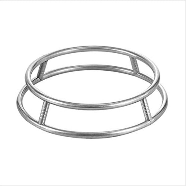 Wok-ring, rustfritt stål wok-stativ isolerte gryteunderlag, kokekarring, wok-tilbehør for kjøkken