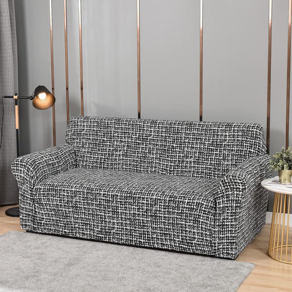 Sofföverdrag, elastiskt sofföverdrag, sofföverdrag, halkfritt sofföverdrag Carlo 230cm