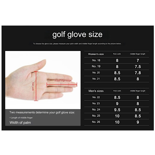 FJ Herre Golfhandsker Åndbar Lammeskind Skridsikker Venstre Hånd Slidstærk 2 Stykker 22 yards