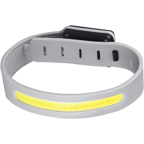 LED-säkerhetsljus Armband Light up Armband 3 lägen Justerbar Laddbar Vattentät LED-armband Säkerhetsljus för löpare för konsertjoggingcamping