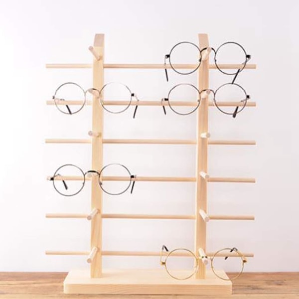 Briller Display Stativ Kreativ Træ Solbriller Stativ Briller Stativ