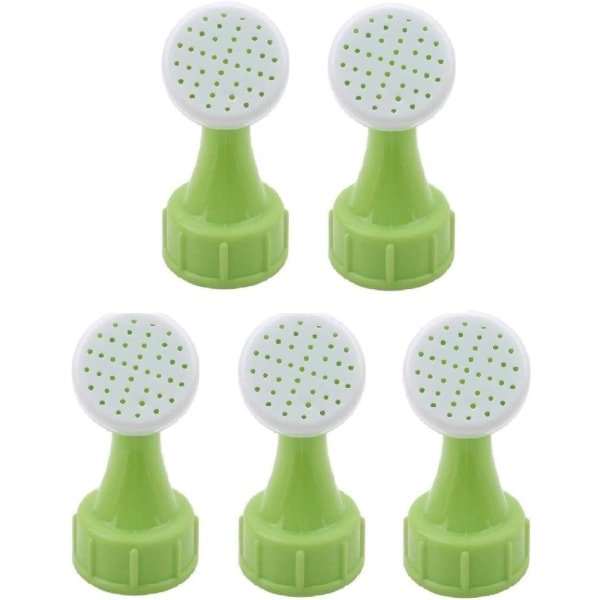 5Pcs Mini Watering Can, Bottle Top Watering Rose Nozzles, Reusable Plastic Bottle Caps, Watering Sprinklers, For Indoor Greenhouse House Watering Tool