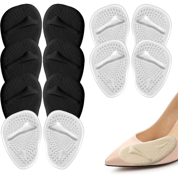 Forefoot Pads for Women, High Heel Pads, Gel Insoles