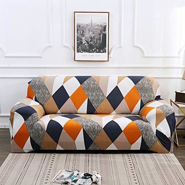 Sofaovertrekk 2-seters sofaovertrekk stretch slipcovers sofaovertrekk polyester spandex møbelbeskytter