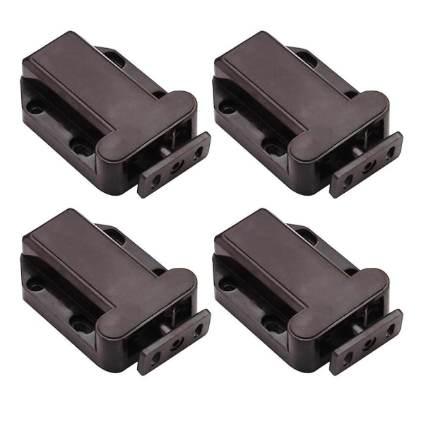 4 stk. Skabsplastik Touch Latch Plastik Push Touch Latch Safe Touch Latch Til Hjemmet