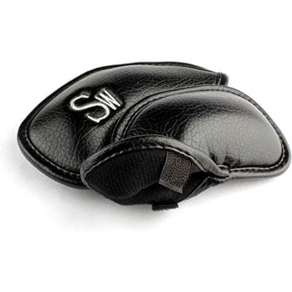 12 st eller 1 st tjockt syntetiskt läder golfjärn huvudskydd set huvudskydd passar alla märken Callaway Ping Taylormade Cobra etc.