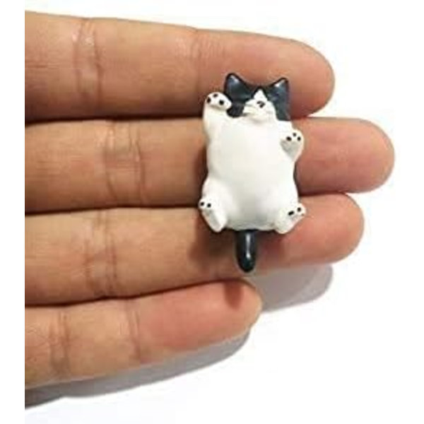 Kattkylmagneter Roliga Kitty Köksdekor Kylskåpsmagneter Prydnad 6-pack