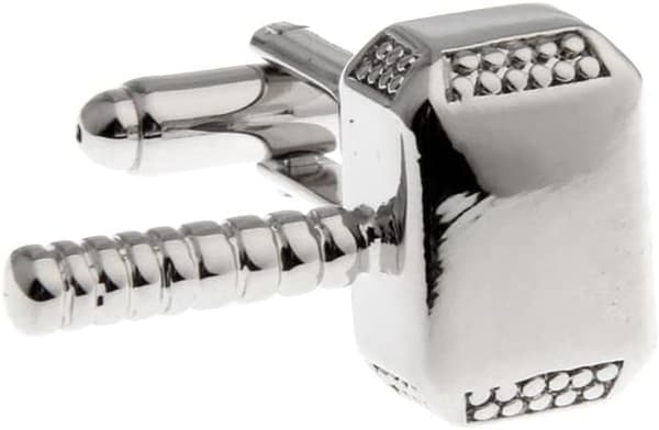 Thors Hammer Manschetknapper Originale Manschetknapper til Skjorter | til Mænd og Børn | Gave til Bryllupper, Konfirmationer, Dåb og Andre Begivenheder