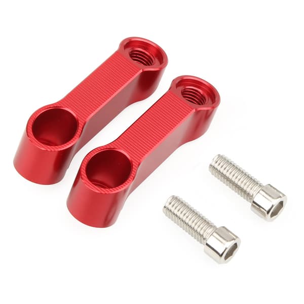 Motorsykkelmontering Riser Extender Adapter, M10 Bakspeil Tilbehør