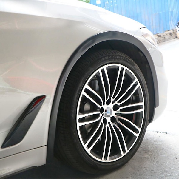 Universal Fender Flares Bilhjul Bågar Vinge Expander Båge Ögonbryn Stänkskydd Läpp Karosseri Kit Skyddskåpa Stänkskydd 4.5CM
