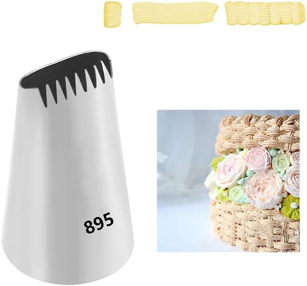 4 st Tårtdekorering Stora Spritstyllar, Tårtstyllar Set för Bakning av Kakor och Cupcakes