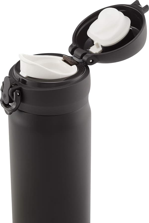 Termos, rustfritt stål, matt svart, 500 ml