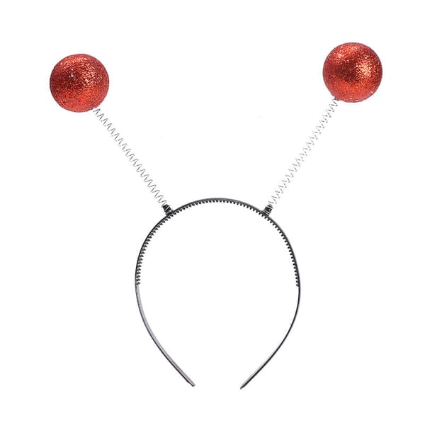 Sølv Alien Glitter Ball Boppers Tilbehør