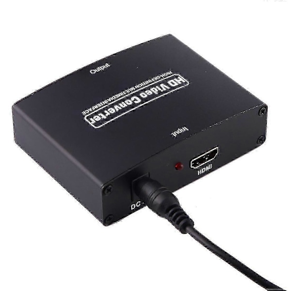 HD HDMI til YPbPr Video og R/L Lydadapter