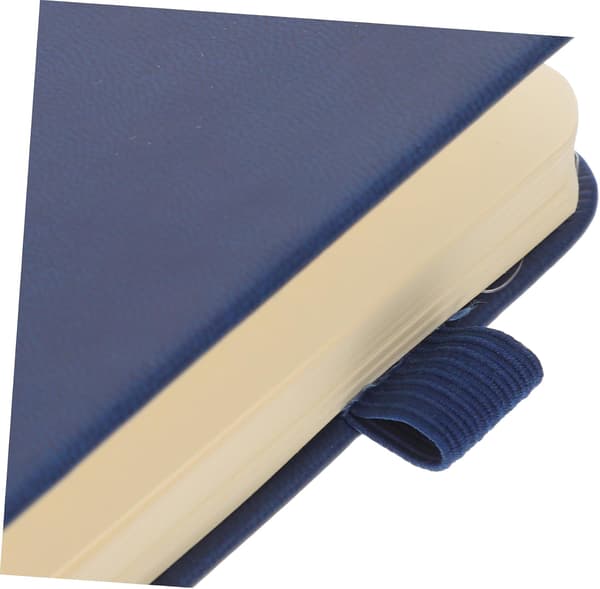 A5 Papirnotatbok med Elastisk Strikk, Egnet for Studenter til å Ta Notater og Skrive Journaler, Blå (210*145mm)
