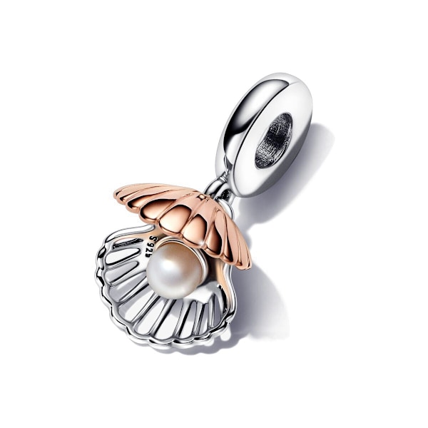 Kobber med kubisk zirkonia, kompatibel med europæisk armbånd halskæde, charms til piger og kvinder