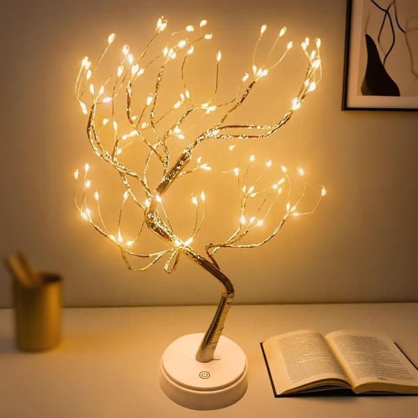 LED Trælys, 108 LED Indendørs Stemningslys USB-kabel Juletræslys