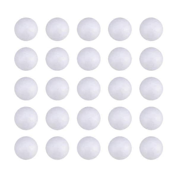 200 kpl polystyreenipalloja