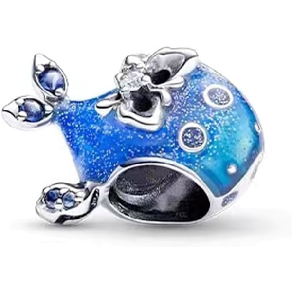 Charm Kompatibelt Armband Sommar Sjömanssmycken Murano Glas Berlocker Pärlor för Kvinnor