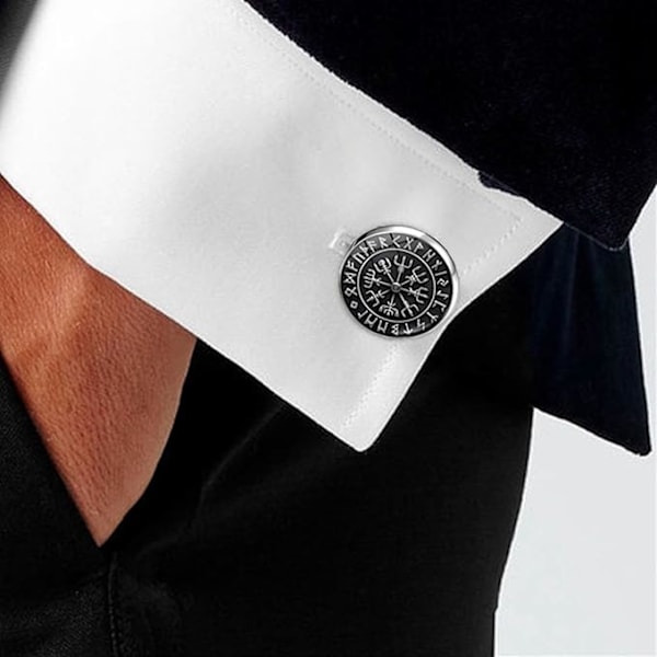 Mansjettknapper for menn Mote Mansjettknapper for menn Mansjettknapper for herreskjorter, Metall Mansjettknapper for skjorter Personlige Mansjettknapper, Gave til ektemann, venn