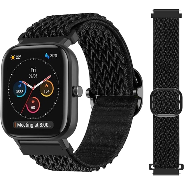 Lämplig för Apple Watch iWatch1234567, 38/40/41mm armband, justerbart elastiskt nylon klockarmband, sportarmband för Apple Watch iWatch1234567