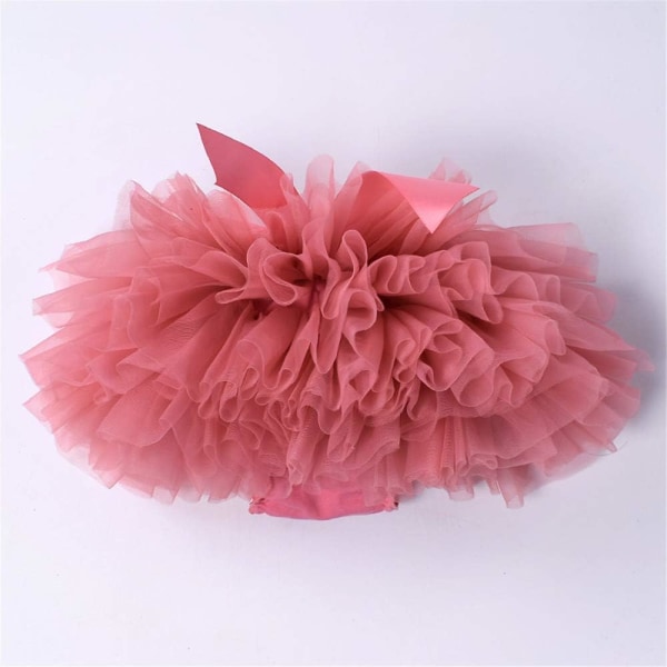 Baby Girls Bloomers Toddler Tutu Skirt Bleie Cover og Lace Hovedbånd Sæt