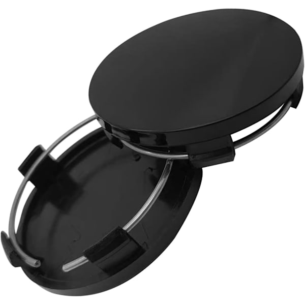 4 kpl Auton Rengasvanteiden Keskihubin Peite, ABS Auton Vanteiden Keskihubin Peitteet, Auton Viritystarvikkeet Ajoneuvoille 68mm (Musta)
