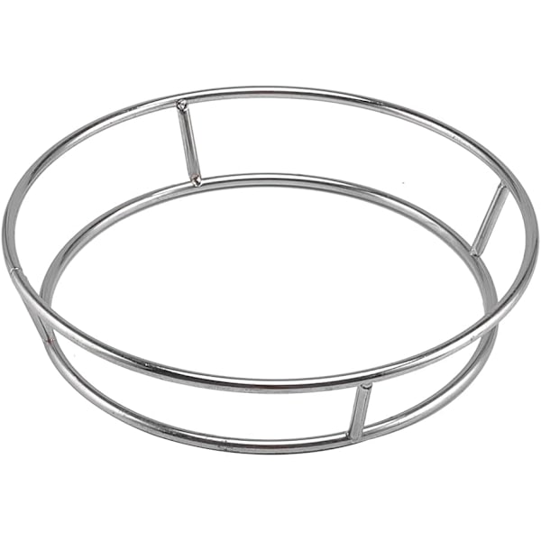 Wok-ring, rustfritt stål wok-stativ isolerte gryteunderlag, kokekarring, wok-tilbehør for kjøkken