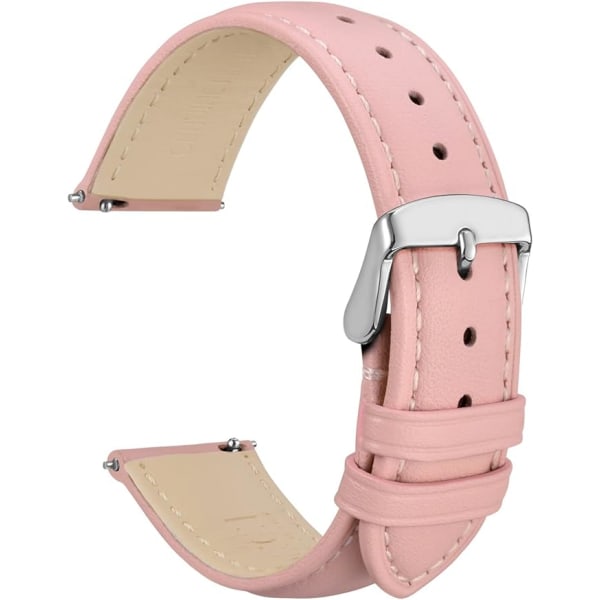 Watch Band Genuine Leather Quick Release Watch Band Stainless Steel Metal Buckle 22mm