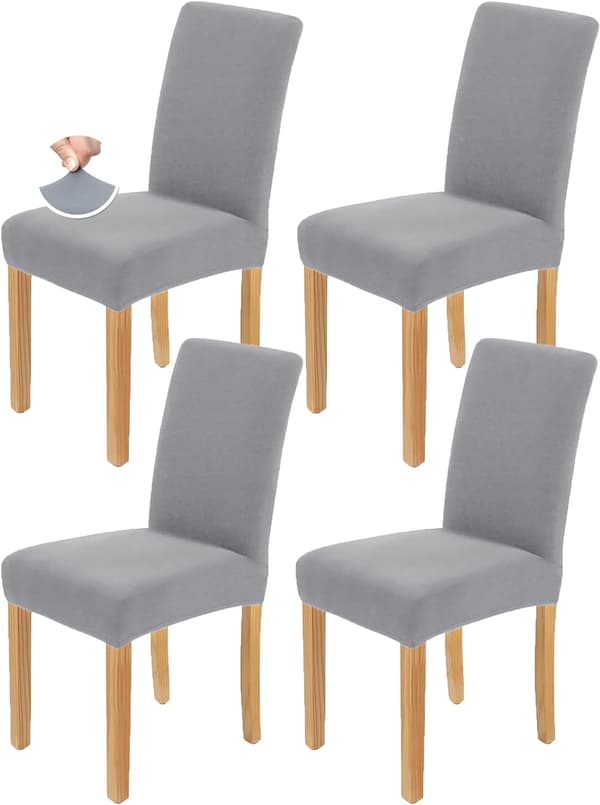 Set med 4 elastiske setetrekk, elastiske setetrekk er avtagbare soot