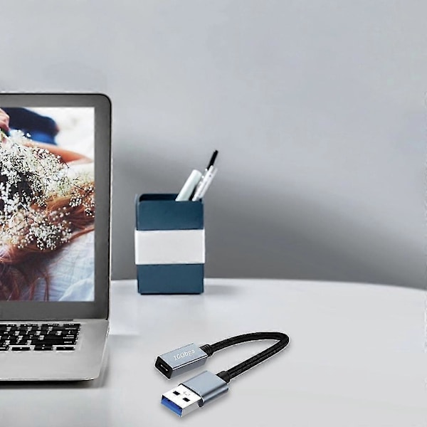 USB Hane Till Typ C Hona Förlängningsadapter 10Gbps För Laptop PC Laddare, 30cm
