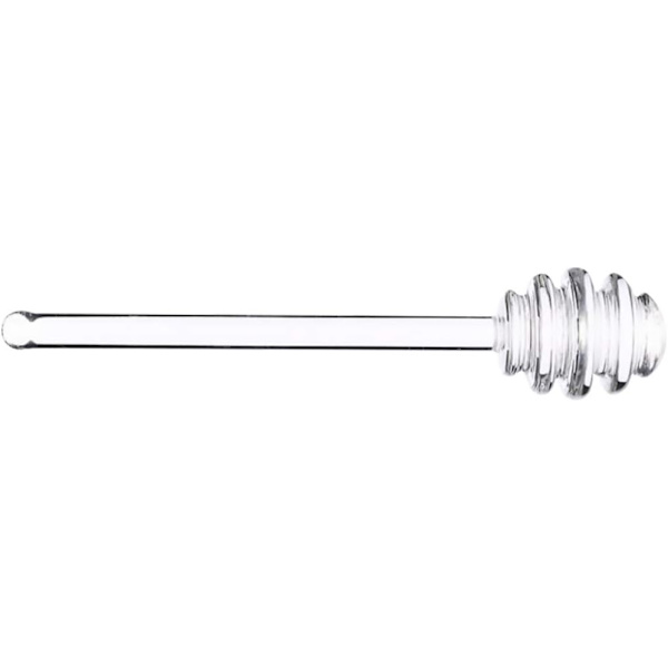 Mini glas honungsdipper pinne sirap dispenser glas honungsdipper pinnar sked för honungsburk
