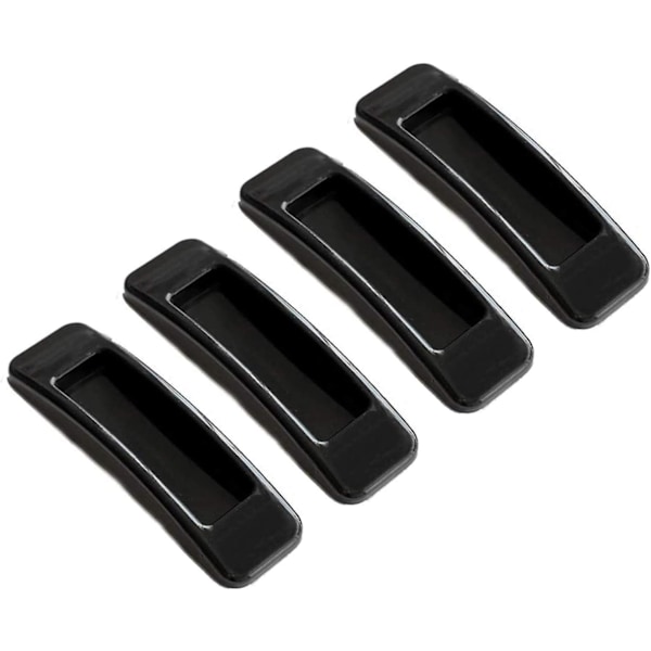 4 Pieces Self Adhesive Instant Door Handle, Self Adhesive Window Sliding Door Pull, for Bathroom, Glass, Doors And Windows