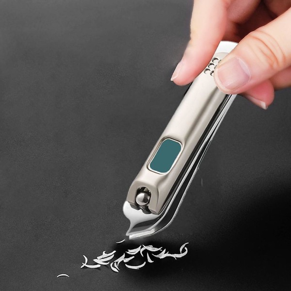 Nagelklippare Böjda blad Nipper för nagelklippning Manikyrsaxar i rostfritt stål Pedikyrverktyg
