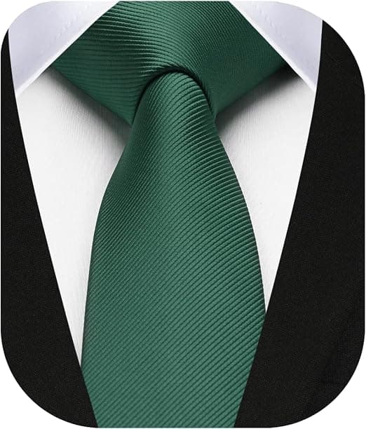 Smal slips ensfarvet 6 cm slanke slips til mænd bryllup klassisk formel forretningsslips