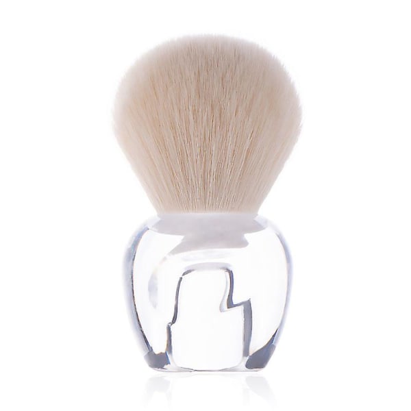Portable Clear / Rose Gold Foundation Makeup Brush Kabuki Facial Beauty Tools Face Powder Blush Cosmetic Brushes