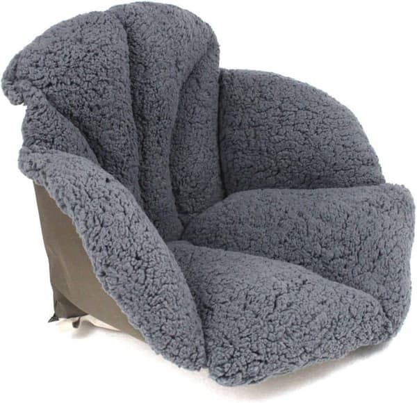 Bomullsforet Stolpute - Perfekt for sofa, kontorstol, rullestol, vintersklisikker hold varm sittepute, (C)