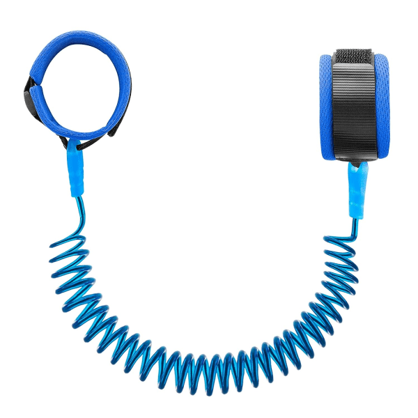 Anti Lost Wrist Link Safety Wrist Link with Key Lock for Toddlers & Kids, Safety Harnesses & Leashes (Blue / 1.5m)