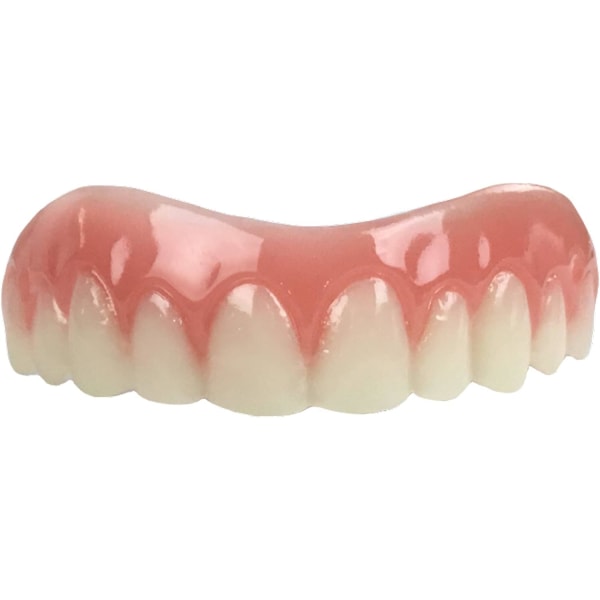 Veneer cosmetic teeth white teeth cover silicone simulation upper dentures simulation dentures plastic dentures
