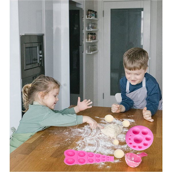DIY 3D Pärl Marsipan Form Boll Pärl Halvklot Choklad Silikonformar Kakdekorering Socker Lollipop Form Kupol