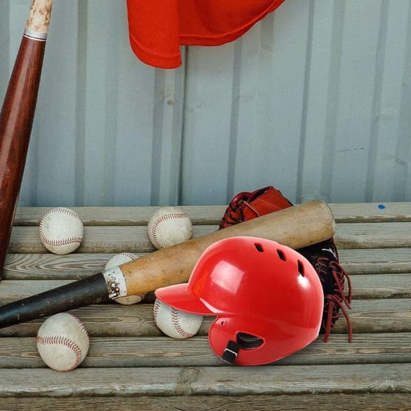 Profesjonell baseballhjelm - Hodebeskyttelse for barn, tenåringer og voksne for baseballkamp og trening