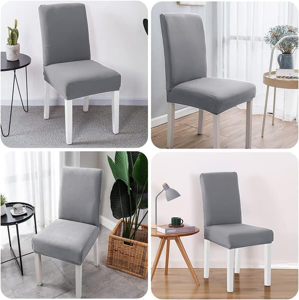 Set med 4 elastiske setetrekk, elastiske setetrekk er avtagbare soot