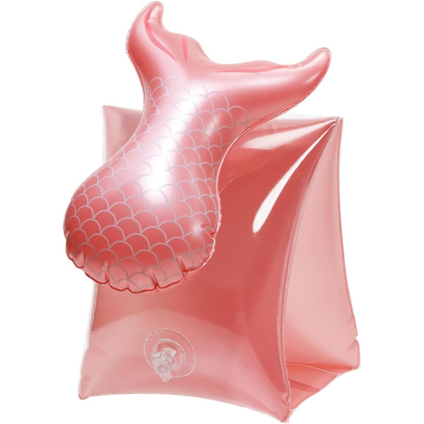 Simma Arm Floats PVC Söta Seriefigur Uppblåsbara Armband Flotation Sleeves Tubes Blåsa Upp Vattenringar
