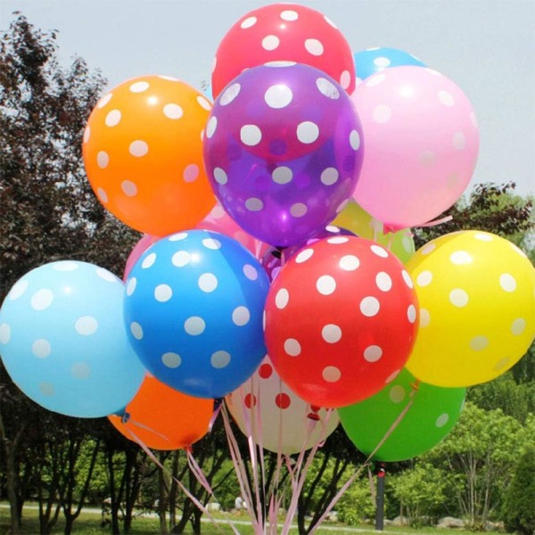100 stk. festballonger lateksballonger fargerike ballonger til barnebursdage bursdag til bryllup bursdagsfestdekorasjon (12 tommers ballonger)